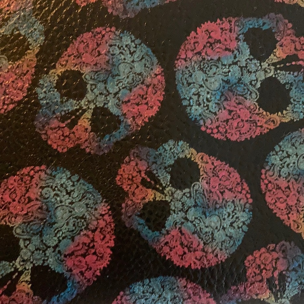 💀Previously loved Skull Clutch Wallet ☠️